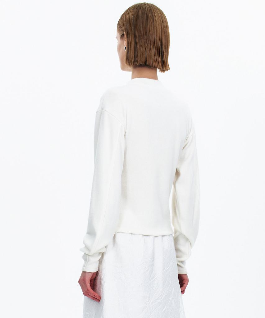 Yunse Boatneck Knit Top (White)