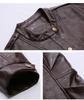 Women's 2025 Sheepskin Leather Jacket: Short, Round Neck, Petite Versatile, Trendy Coat