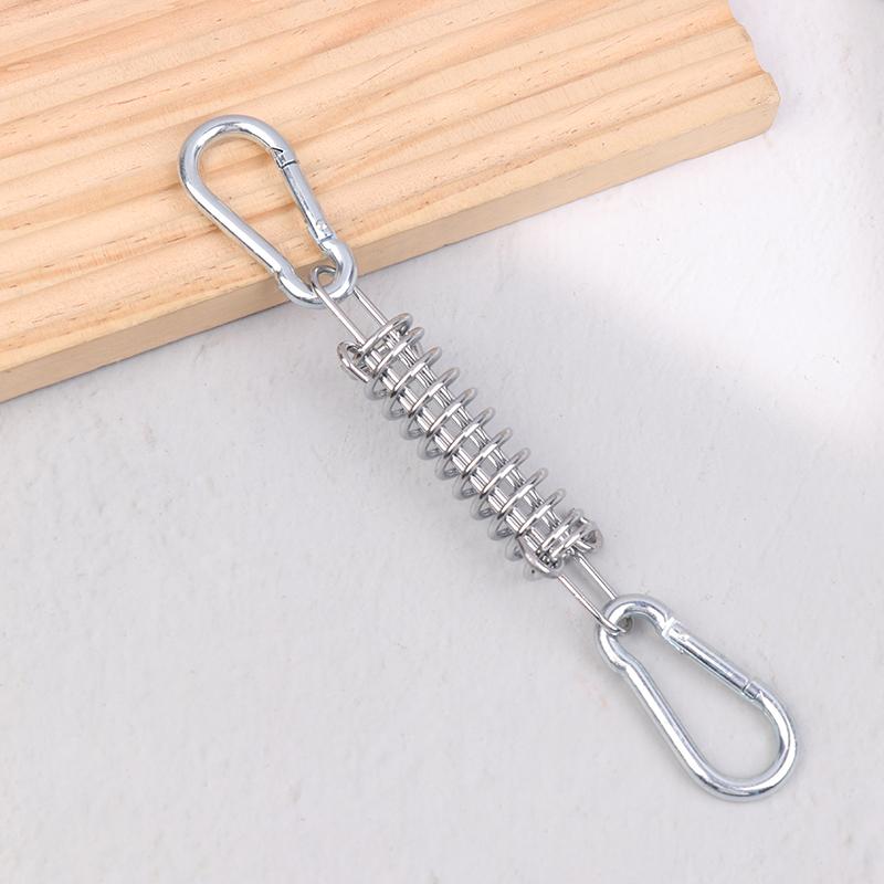 1/4/5 Conjuntos Tenda de Camping Corda de Vento Fivela de Mola Tensionador de Tenda Estacas de Deck ao Ar Livre com Clipes Mosquetão Tensionador de Toldo Gancho Fixo