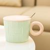 High value Contrasting Mug Ins Style Niche Design Mug Gift Box Creative Water Cup Coffee Cup