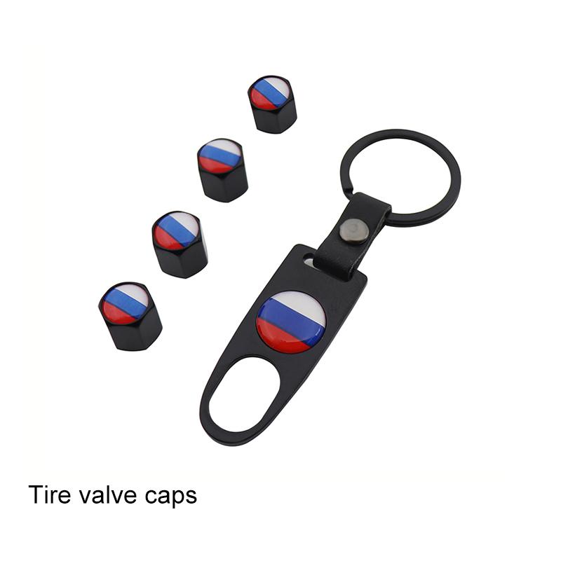 Russia Flag Map Logo for Lada Vesta Sport Niva Samara Granta Priora Kalina 2109 XRay Cross Car Engine Hood Fender Tail Rear Decal Emblem Badge Sticker