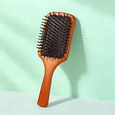 Professional Wooden Air Cushion and Scalp Massage Hair Styling Comb