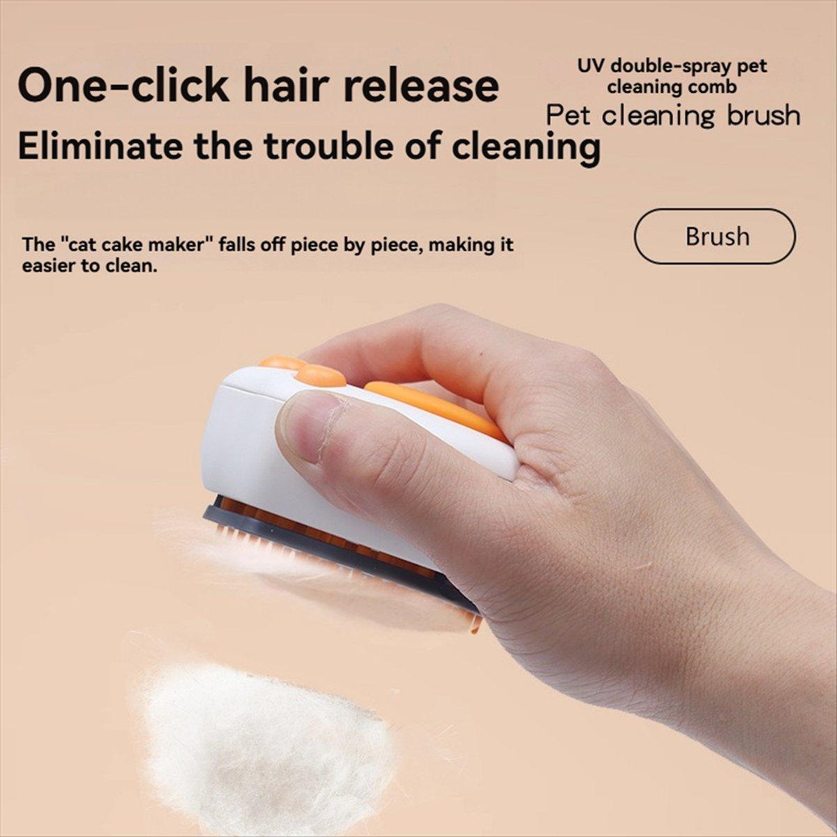 

BHBL Pet Comb UV Steam Brush Massage Cleaning 3in1 Function Dual Sprays Electric Cat Claw Type Cleaner Comb China Mainland