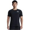 Under Armour HeatGear Fitted Comfortable Stylish Versatile Short Sleeve T-Shirt Men Tops Black 6000939-001