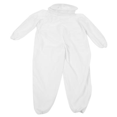 OnePiece Imkerpak Beschermkleding met Dubbele Ritsen Imkerbenodigdheden Wit