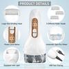 Remover for Feet,Professional Pedicure Kit Rechargeable Foot File Hard Skin Remover for Cracked Heels &Dead Skin