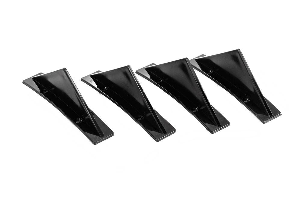 

Universal rear diffuser type G (4pcs, black gloss, ABS plastic)