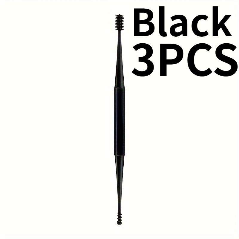 

3PCS Remove Earwax Quickly with This Gentle Double-Ended Ear Cleaner, Ear picking tools, 3 colors to choose from