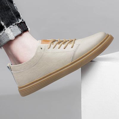 Fashion Mens Fashion Skateboard Footwear New Spring Autumn Sports Casual Shoes Genuine Leather Men Tenis Masculino Man Business Sneakers