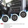 3Pcs Upgraded Climate Control Knobs for Jeep Wrangler 1999-2006 Accessories,A/C Control Switch Button Heater Blower Temperature Fan Speed