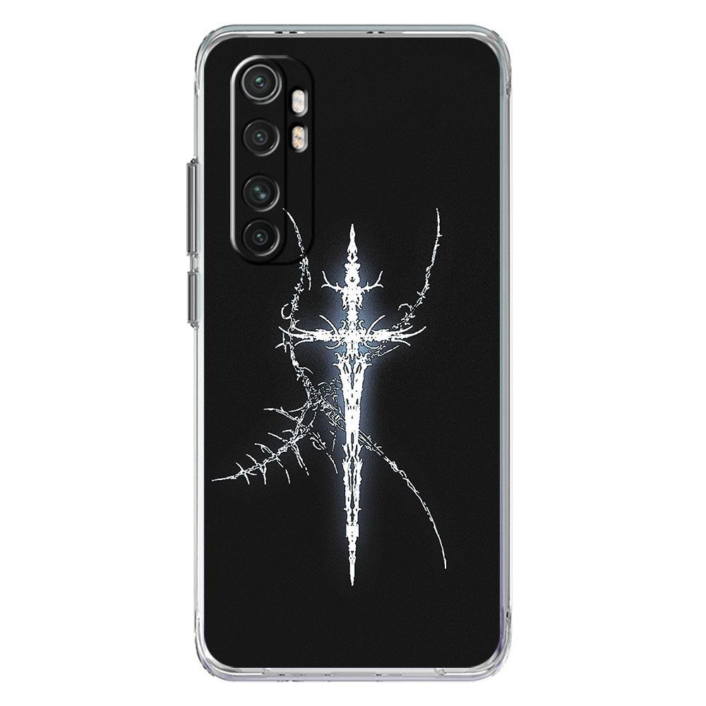 Handyhülle für Xiaomi Mi Poco X7 X6 X5 NFC X3 F7 Ultra F6 Pro F3 15 14T 14 13T 11 12 13 Lite TPU Hülle Cyber Sigil Kreuzlinie