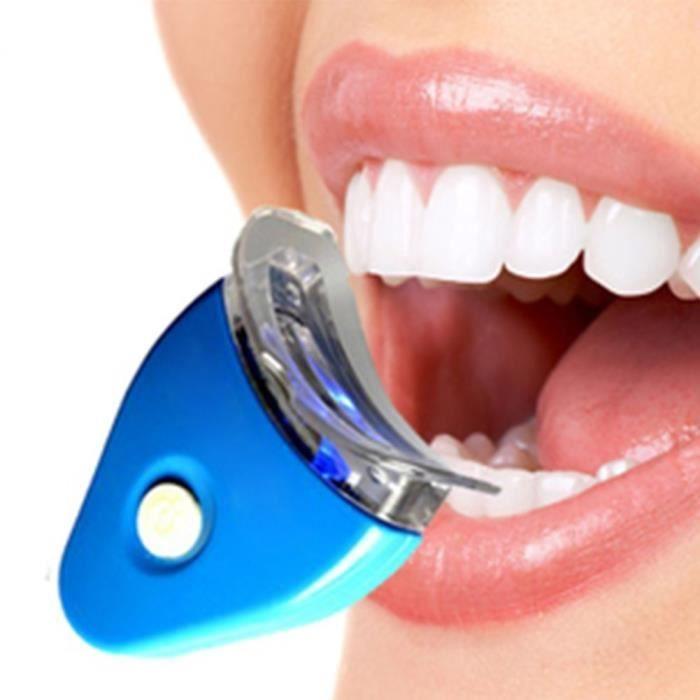 Blanchiment des dents - Clairs - LED - Simple et léger - Utilisation à domicile - Efficace et rapide