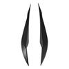 A90Q-For BMW 3 Series F30 F31 318I 320I 2012-2018 Compatible 2Pcs Car Headlight Eye Lid Covers ABS Eyebrow Trim Sticker Heads