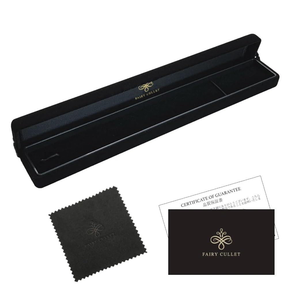 K18 Single Kihei 50cm with Made In 18K Gold Necklace Chain [FAIRY CULLET] Double-Sided 3.8g - Clasp, Certified, Japan,