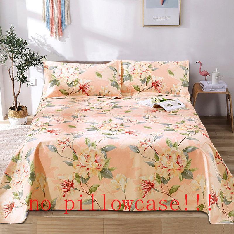 Fashion Sheets Household Skin-friendly Comfortable Breathable Protective Bedcover Single Double King Queen Size Dormitory Bed