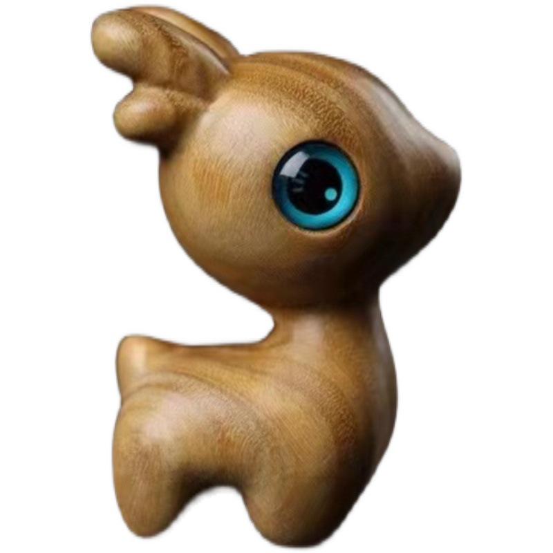 Argentinian Green Sandalwood Little Deer Ornament - Home Decoration Craft 