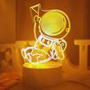 USB astronaut 3D night light bedroom living room decorative light room desk lamp