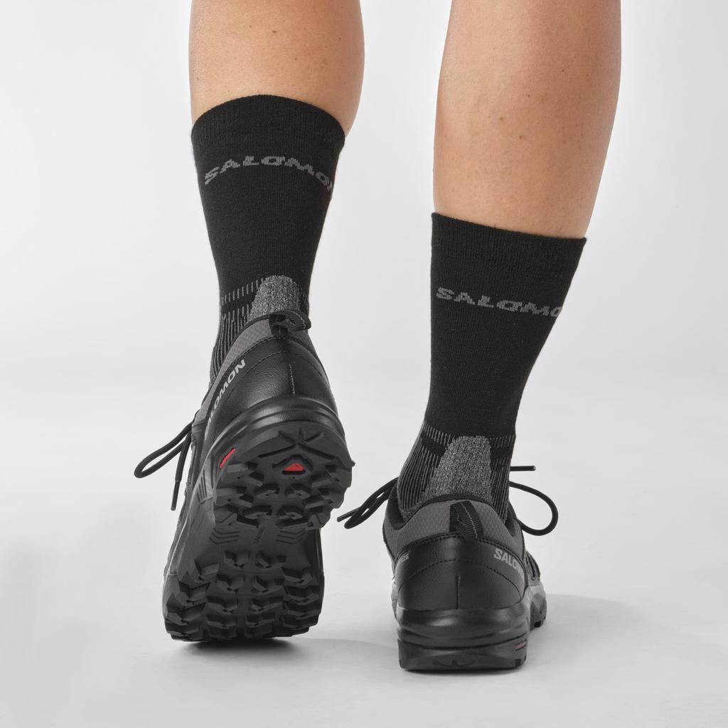 Hiking Trekking Shoes X BRAZE WOMEN Cm [Salomon] GORE-TEX Women's Magnet/Black/Black 24.5