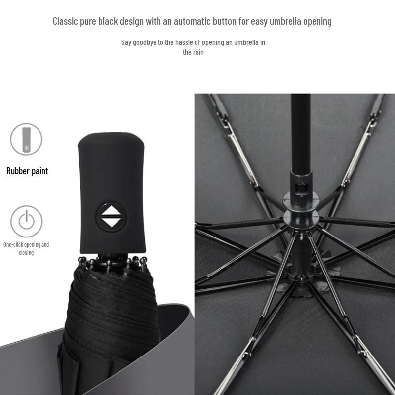 Haobusi HBS-001A Automatic Three-Fold All-Weather Umbrella