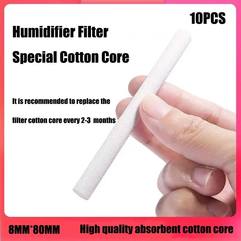 

10Pcs/Pack Humidifier Filter 8mm*8cm Replacement Cotton Sponge Stick For USB Humidifier Aroma Diffuser Mist Maker Air Humidifier China Mainland