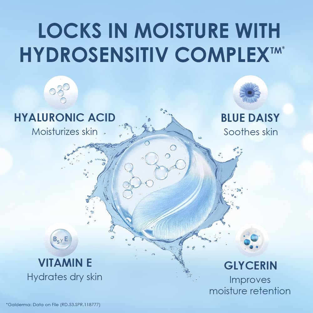 Cetaphil Optimal Hydration Daily Cream 50g Lightweight Moisturizer Fast Absorbing for Dry Sensitive Skin