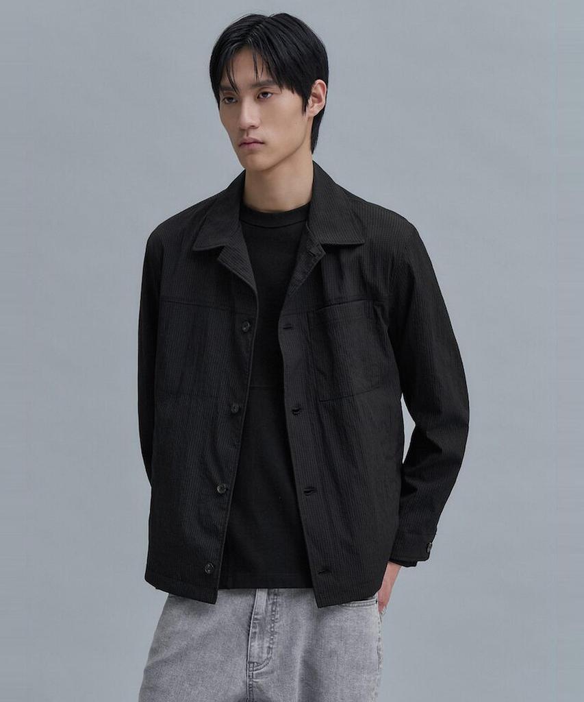 Shift.G Utility Trucker Jacket Black