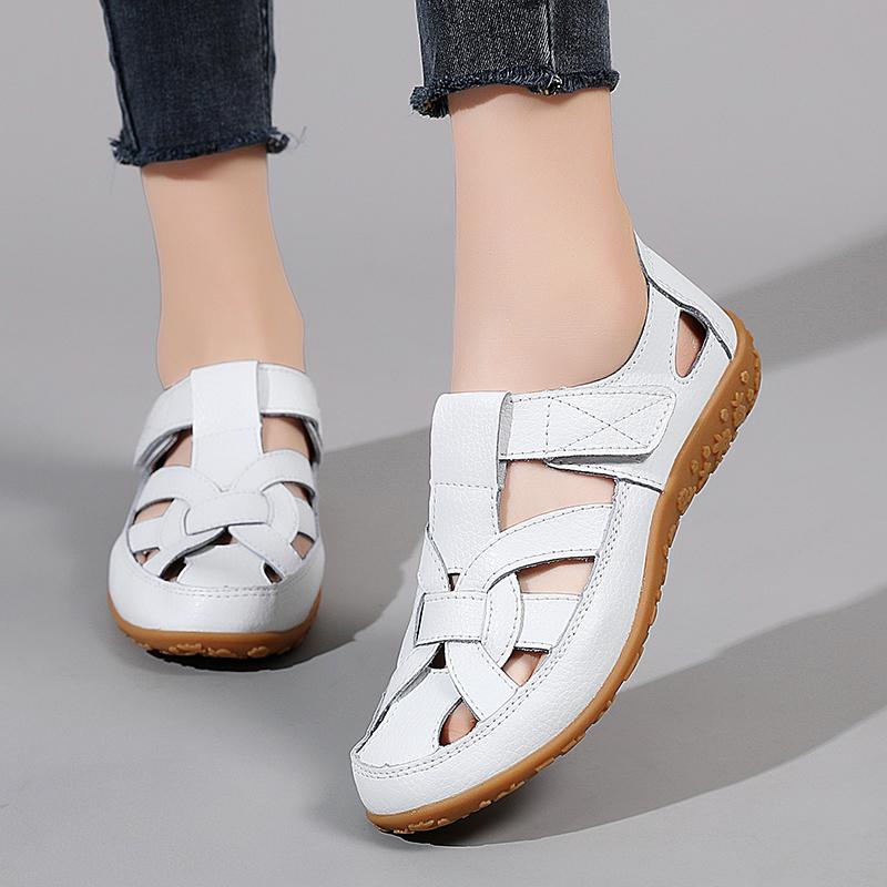 35-43 Summer Women's Large-size Sandals Breathable Closed-toe Sandals Casual Shoes Sports Sandals Sport Sandals Women