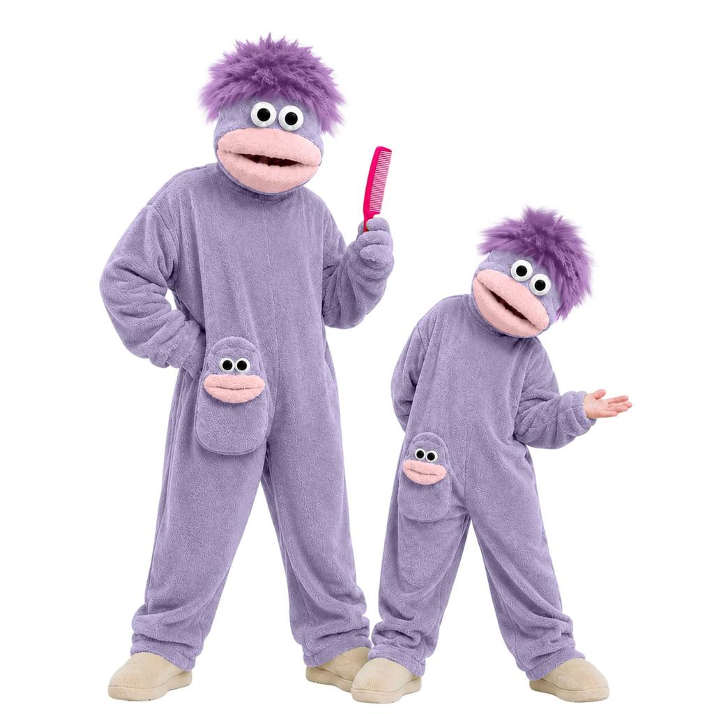 Kids Cute Funny One-Piece Pajamas Sleepwear Loungewear for Children