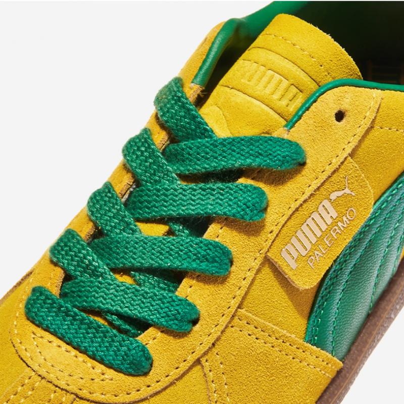 Puma Palermo Pki39646312 Pele Yellow Yellow Sizzle Archive Green
