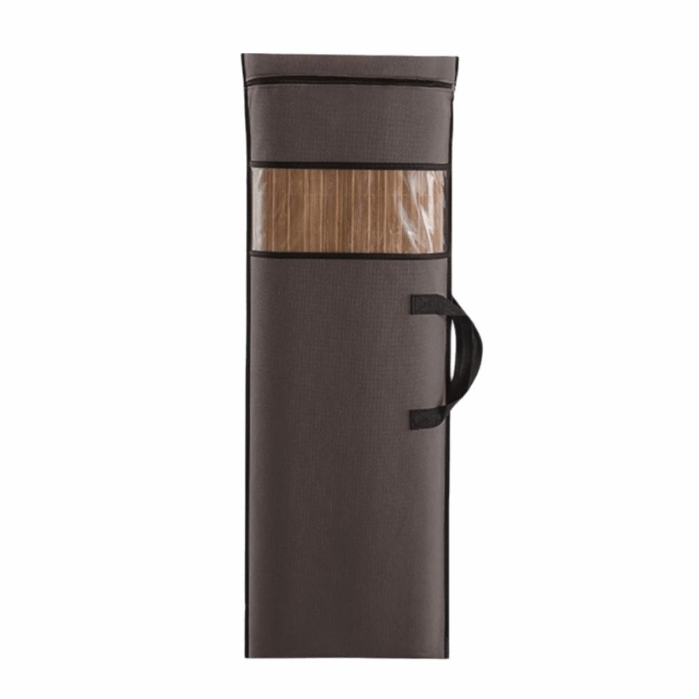 Portable Mat Storage Bag Clear Window Dust-proof Mat Folding Dust Cover Double Zipper Thickened Summer Mat Organizer L 1690₽