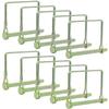 Pack of 10 Gold Trailer P – 2-3/4" X 1/4" (L X W) – Featuring PTO P, Lock P, Trailer Hitch P, and Shaft Locking Coupler P for Farm Trailers,