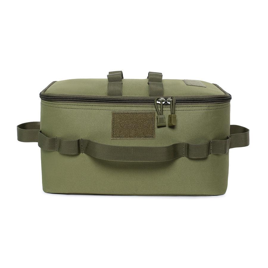 

Outdoor Multifunctional Tactical Camping & Picnic Storage Bag with Ice Pack Compartments and Stove Holder