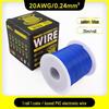 1007 PVC Electronic Wire 16AWG-30AWG Tinned Copper, Flying Lead Aviation Wire