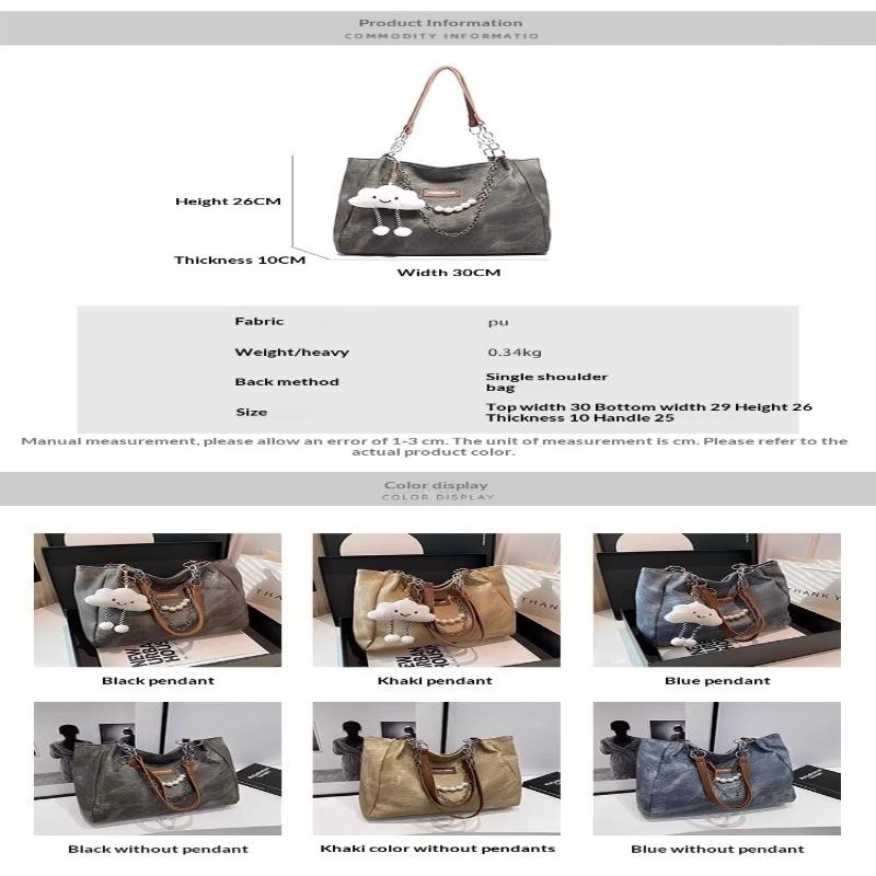 Neue vielseitige lässige Tasche für College-Studenten, Damen-Tasche mit großer Kapazität, modische Umhängetaschen für den Weg zur Arbeit