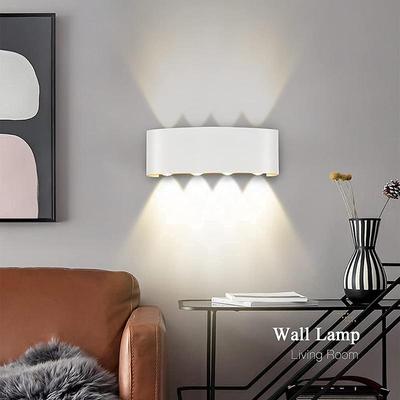 Kinkiet LED 4W 6W 8W kinkiety oświetlenie wewnętrzne kinkiet AC85-265V do sypialni salon schody oświetlenie dekoracyjne do domu oprawa