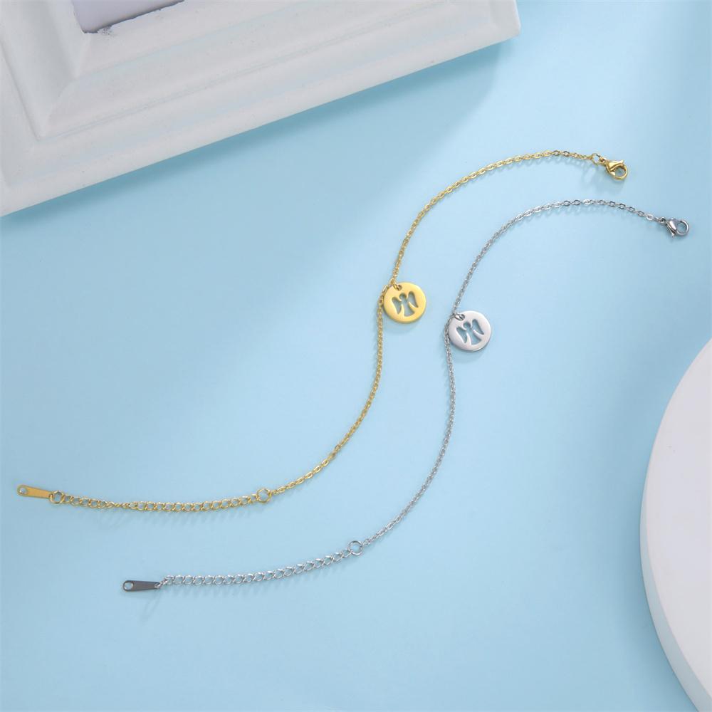 Love Heart Bracelet Stainless Steel Jewelry for Women Girls Girlfriend Romantic Fashion Pendant Valentine's Day Christmas Gifts