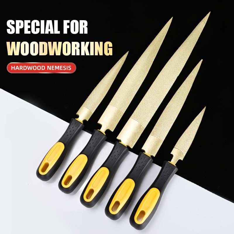 Wooden Carving File 6 ''/8 ''/10 '' suitable for Woodworking DIY Craft Small Tools, Woodworking Multifunctional Tools