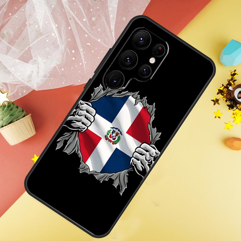 Dominican Republic Flag Phone Case For Samsung Galaxy S26 S25 S24 S21 S20 S22 S23 Ultra S10 Plus S25 FE Cover Coque