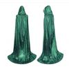 Glänzender Halloween Umhang Kleid Teufel Weihnachten Cosplay Kostüm Lustige Kapuzenponchos Bühne
