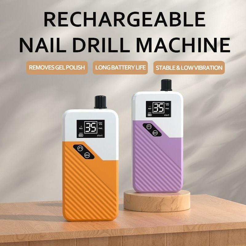 Factory Direct Nail Drill Machine Professional Rechargeable USB Charging Electric Nail File Pedicure Manicure Machine