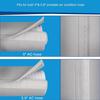 Portable AC Hose Insulation Sleeve for Enhanced Cooling Performance Compatible with Most 5 and 5 9 Inch Diameter Hoses