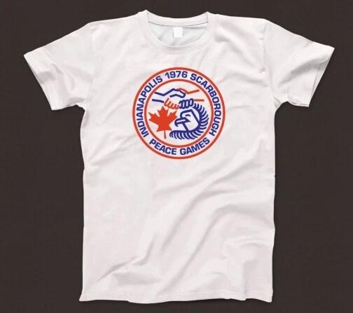 

Peace Games T Shirt 825 Retro 70s Indianapolis Scarborough 1976 Sports Athletics S