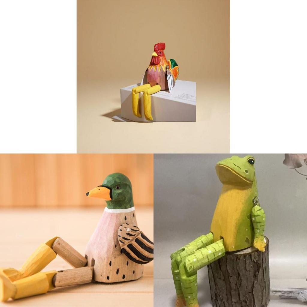 Handmade Wooden Bird Decor With Modern Style For Wedding Parties And Anniversary Gifts