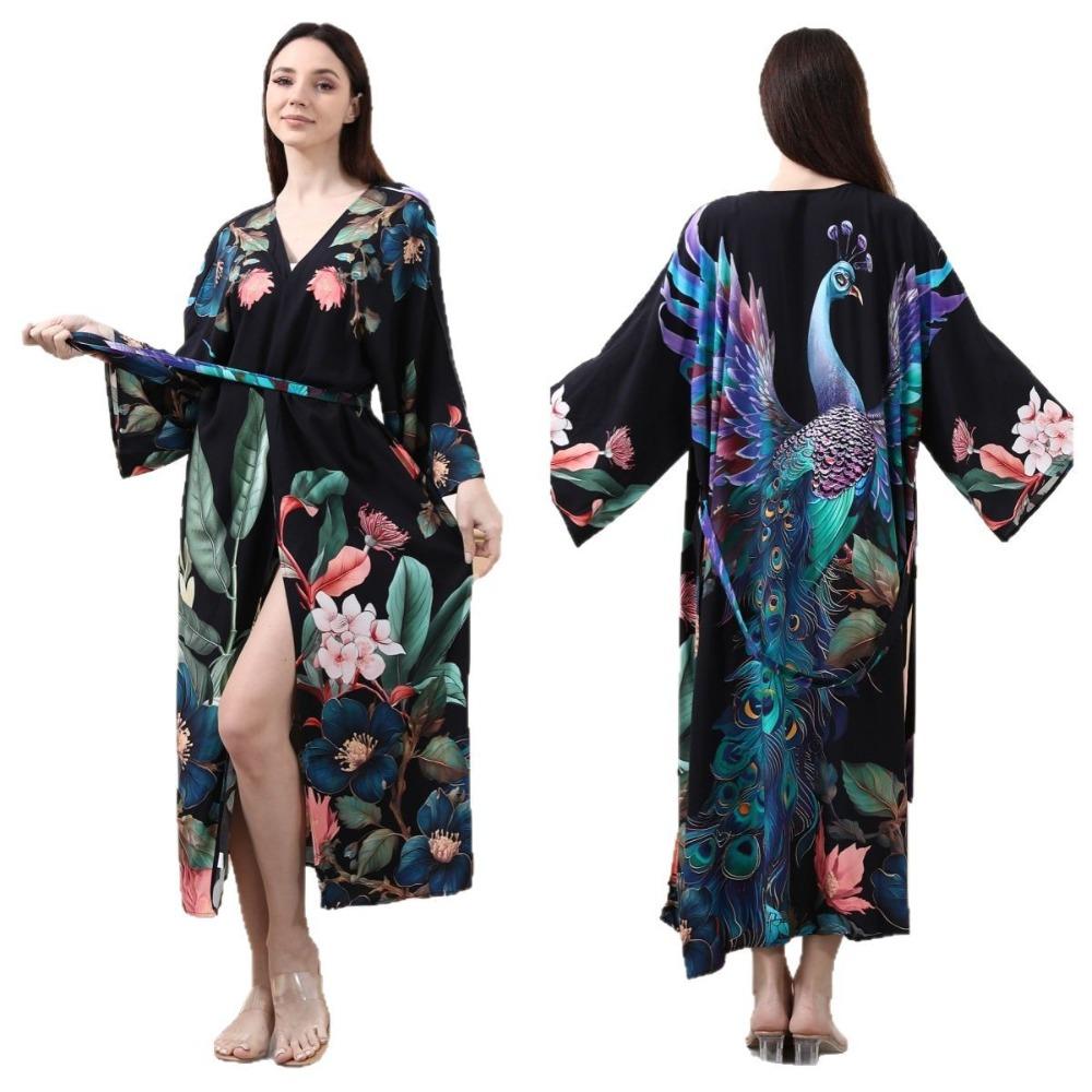 Rochie Caftan Boho Mărime Mare, Rochie Maxi Cover Up pentru Femei