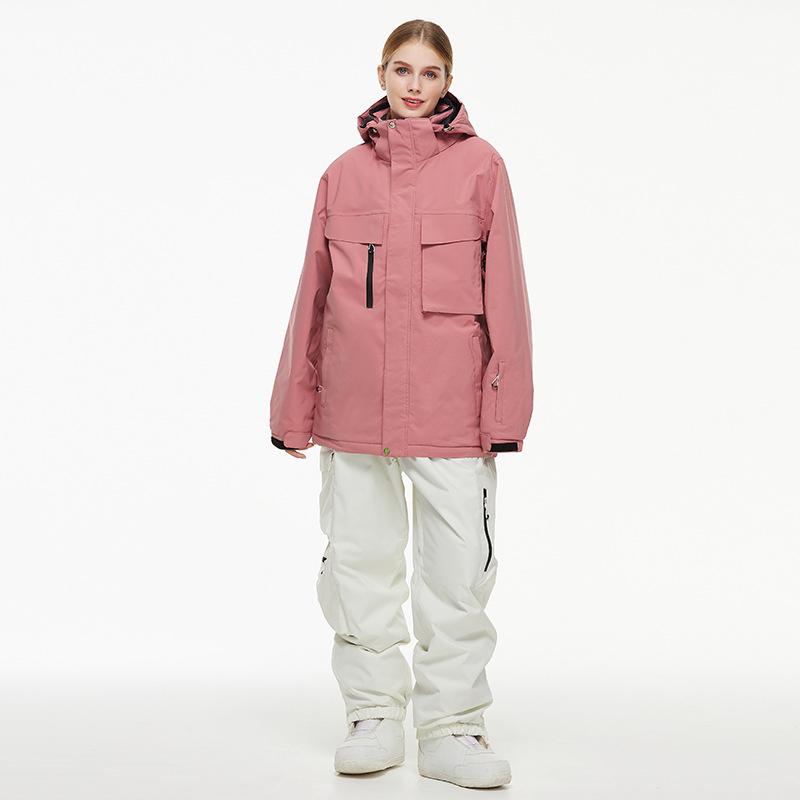 Ski Suit Set: Waterproof Winter Jacket & Pants for Women & Men.