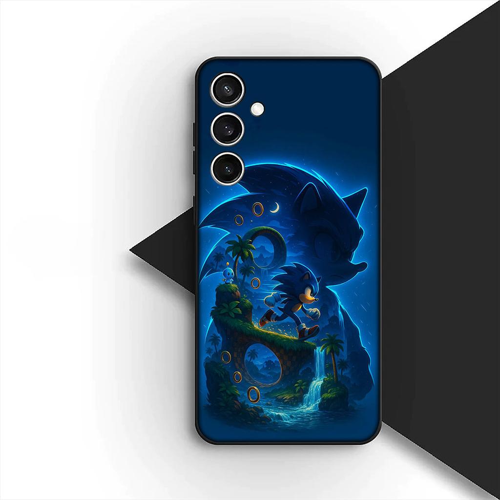 Cover for Samsung Galaxy S20 S22 S21 FE Ultra Plus A07 A17 A15 A16 A25 A57 A37 Casing Phone Case Comics S-Sonics Game Hedgehogs