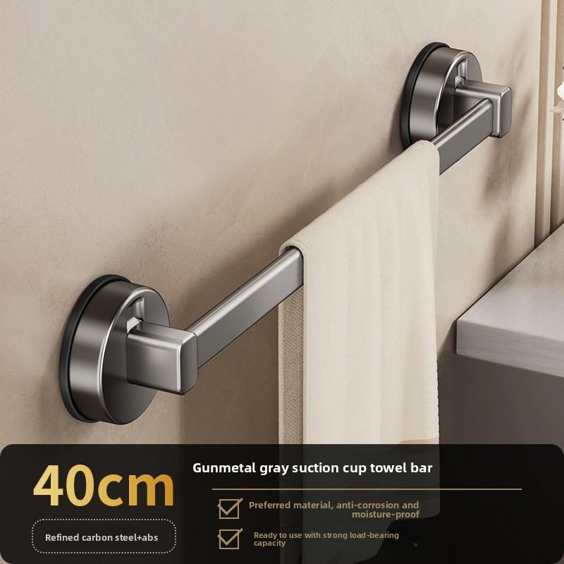 Moderne Space-Aluminium-Saugnapf-Handtuchstange für Badezimmer- und Toilettenaufbewahrung