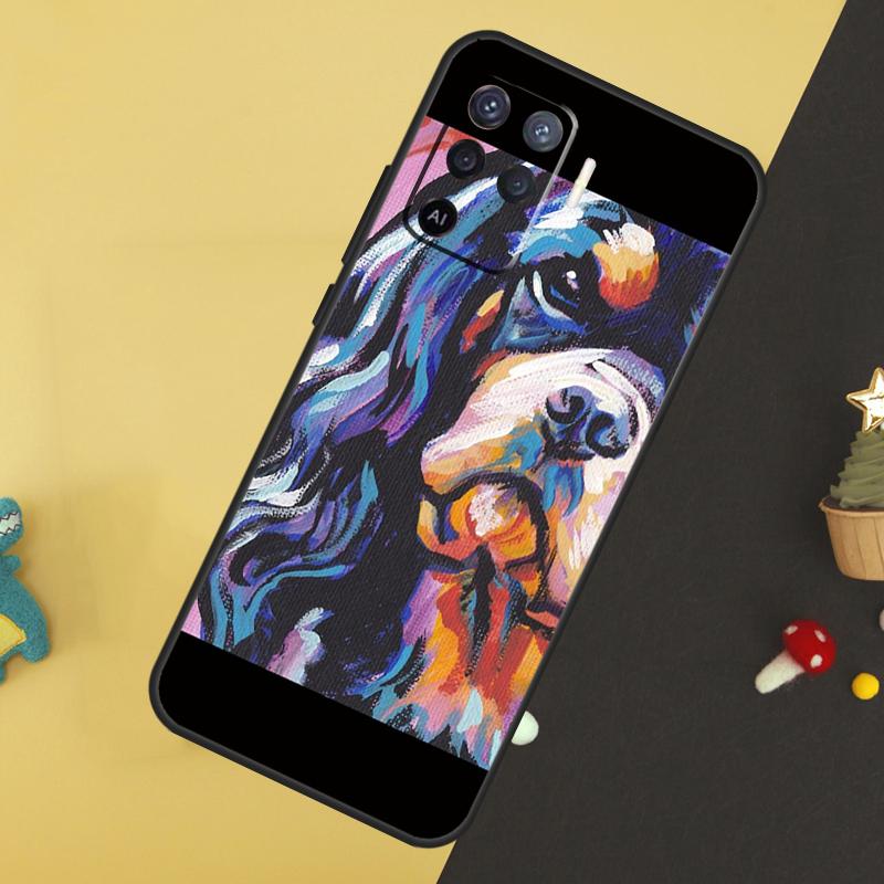 Cavalier King Charles Spaniel For OPPO A78 A98 A58 A54 A74 A94 A76 A96 A5 A9 A52 A72 A77 A79 A53S A57S A15 A16 A17 Case