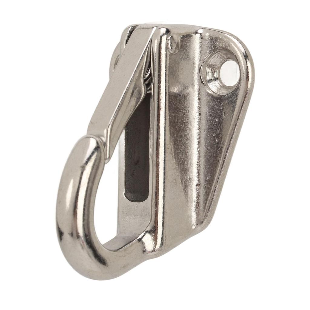 6 Pcs Fender Hooks, KIMISS Stainless Steel Spring Snap Hook Boat Ship Hardware Heavy