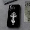 Orthodox Cross Icon Church Phone Case For Iphone 16 17 11 15 14 13ProMax 12 Pro Xs Max Mini Xr 8 6s Plus Funda Covers